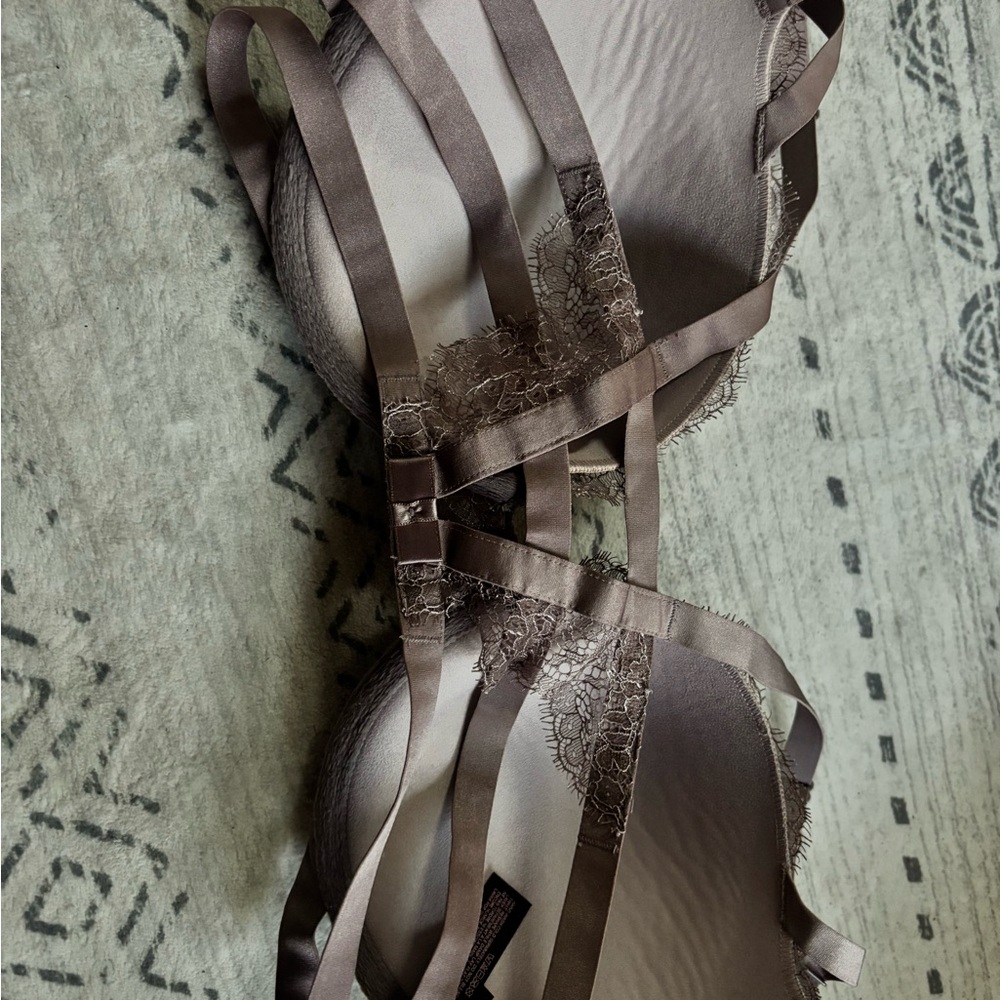 Elegant Lace Trimmed Victoria Secret Bra